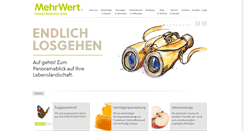 Desktop Screenshot of mehrwert-finanzen.de